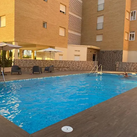 Apartamento A 100 Metros De La Playa Con Grande Terraza Y Vistas Al Mar Daimús Exterior foto