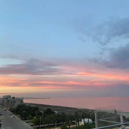 Apartamento A 100 Metros De La Playa Con Grande Terraza Y Vistas Al Mar Daimús Exterior foto