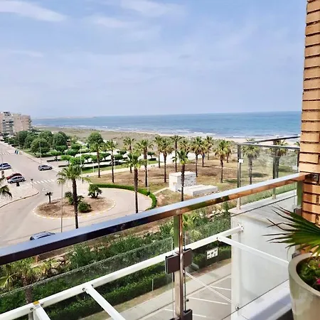 Apartamento A 100 Metros De La Playa Con Grande Terraza Y Vistas Al Mar Daimús Exterior foto